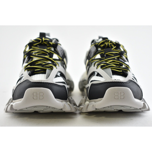 Balenciaga Track Sneaker Womens Black Grey White Yellow Platform Flat Trainer 36 - Picture 7 of 11